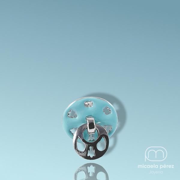 Colgante chupete plata 925