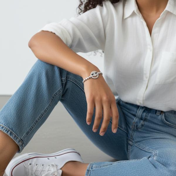 Pulsera plata de 1ª ley(925 milésimas) 