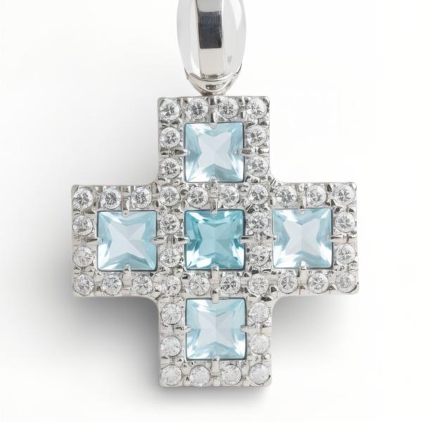 Colgante CRUZ oro de 1ª ley(750 milésimas) 