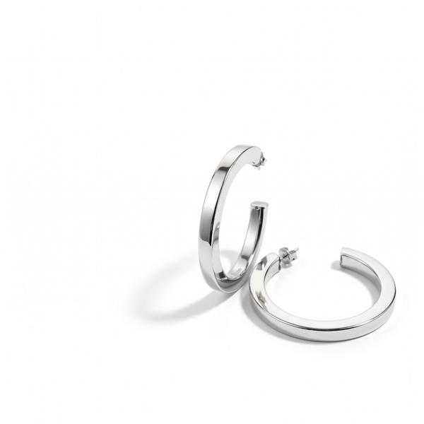 Pendientes aros plata de 1ª ley(925 milésimas) 