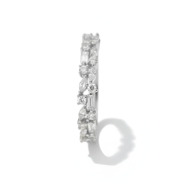 Anillo de plata de 1ª ley(925 milésimas) 