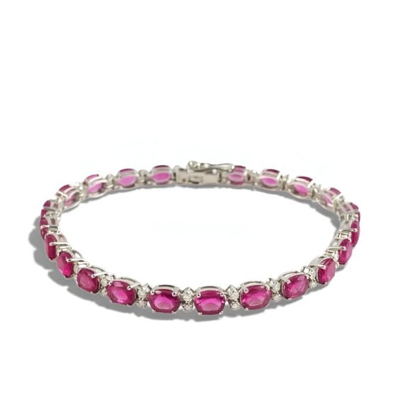 Pulsera rivière oro de 1ª ley(750 milésimas) 