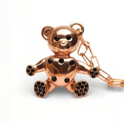 Collar URSA BLACK plata de 1ª ley(925 milésimas)