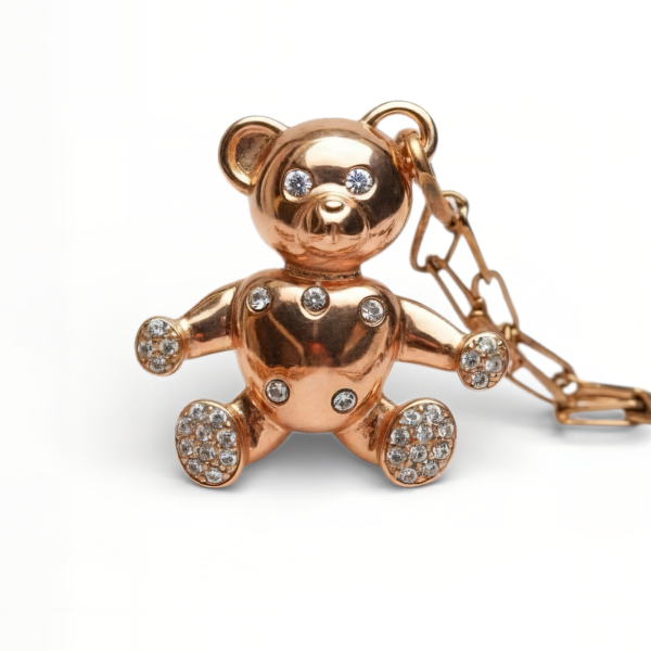 Collar URSA WHITE plata de 1ª ley(925 milésimas)