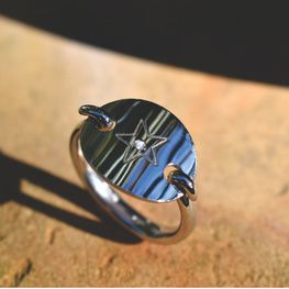 Anillo ASTÉRI plata de ley