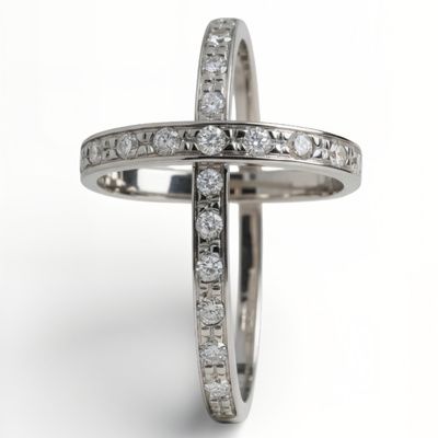 Colgante CRUZ oro de 1ª ley(750 milésimas) 