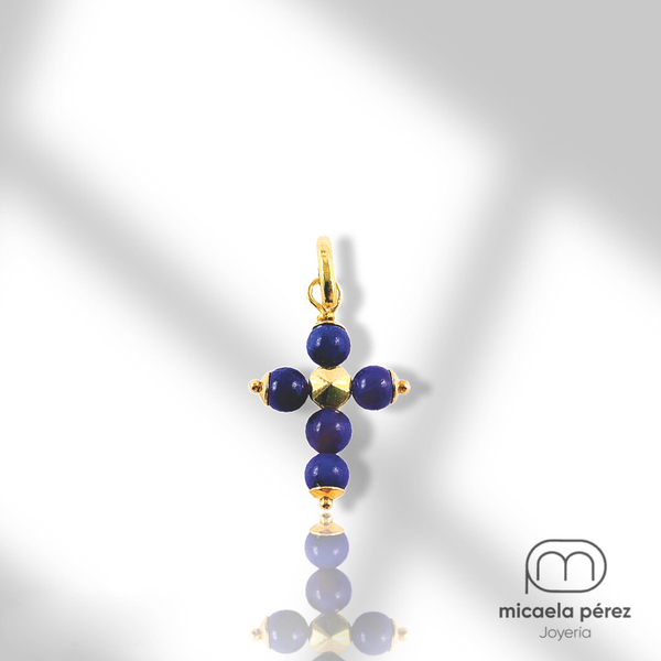 Colgante Lapislázuli oro 18k