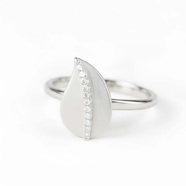 Anillo plata de 1ª ley(925 milésimas) 