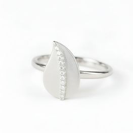 Anillo plata de 1ª ley(925 milésimas) 