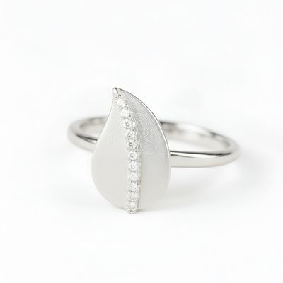 Anillo plata de 1ª ley(925 milésimas) 