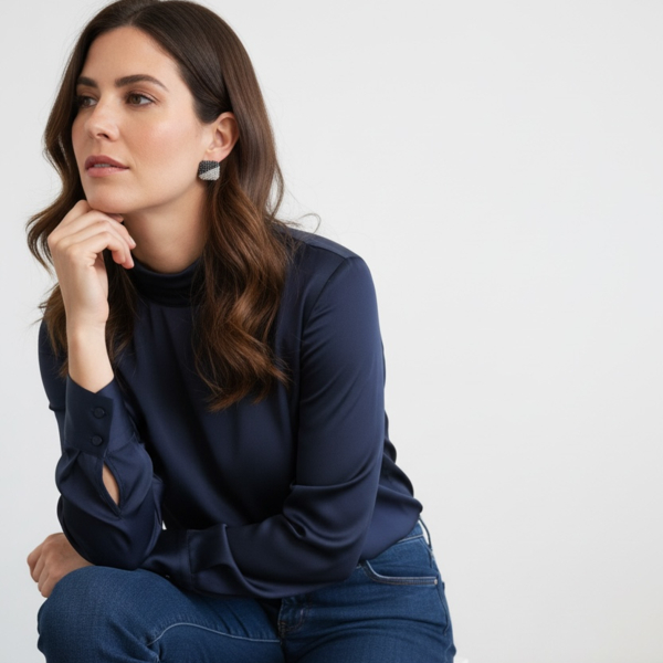 Pendientes bicolor oro de 1ª ley(750 milésimas) 