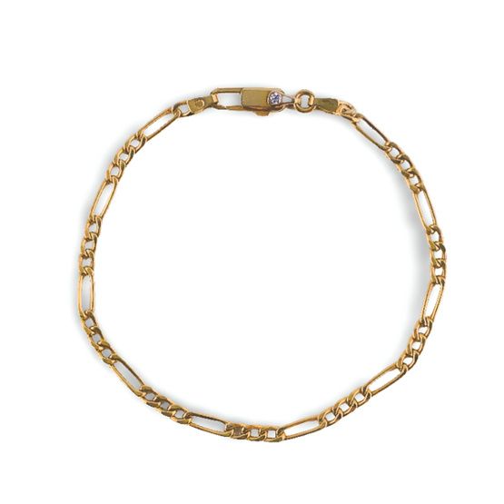 Pulsera eslabones oro amarillo de 1ª ley(750 milésimas) 