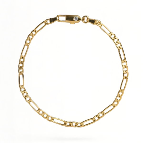 Pulsera eslabones oro amarillo de 1ª ley(750 milésimas) 