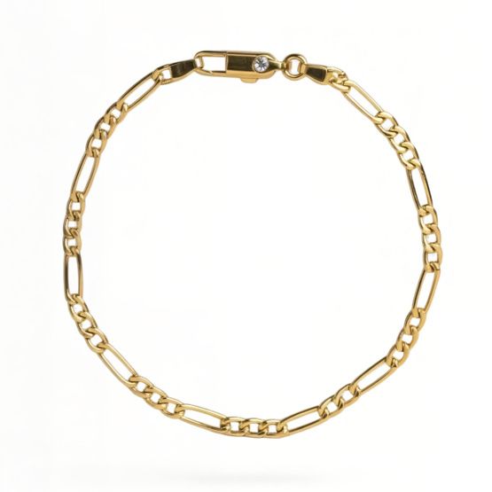 Pulsera eslabones oro amarillo de 1ª ley(750 milésimas) 