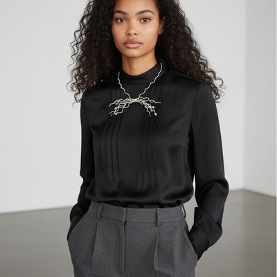 Collar AMIBE plata de 1ª ley(925 milésimas) 