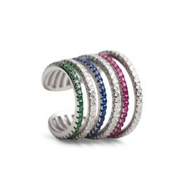 Pendiente SNUG aro plata de 1ª ley(925 milésimas) 