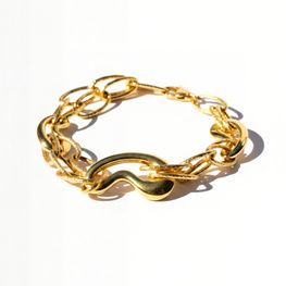 Pulsera liens oro de 1ª ley(750 milésimas) 