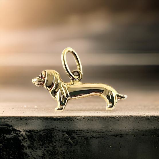 Colgante doggy oro amarillo de 1ª ley(750 milésimas) 