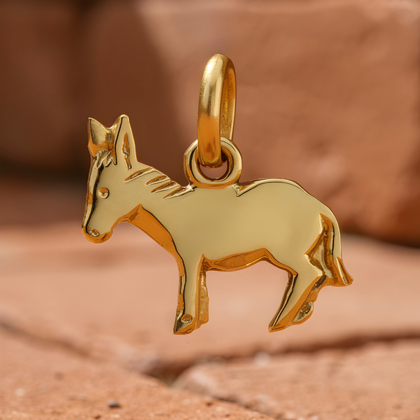 Colgante donkey oro amarillo de 1ª ley(750 milésimas) 