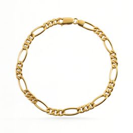 Pulsera eslabones oro amarillo de 1ª ley(750 milésimas) 