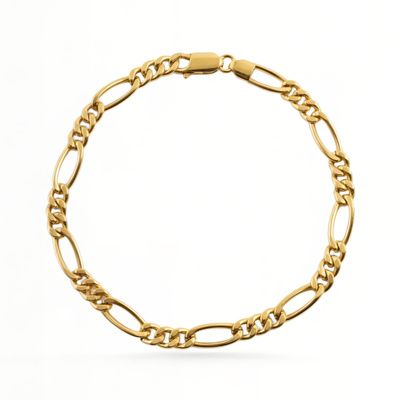Pulsera eslabones oro amarillo de 1ª ley(750 milésimas) 