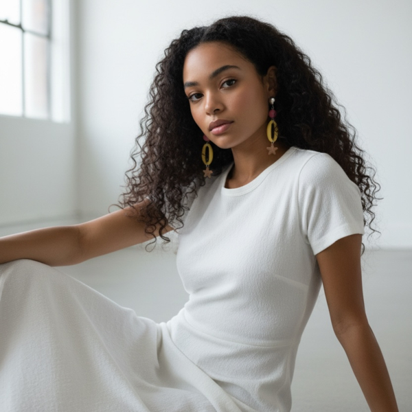 Pendientes esmalte plata de 1ª ley(925 milésimas) 