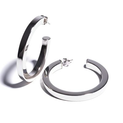 Pendientes aros plata de 1ª ley(925 milésimas) 