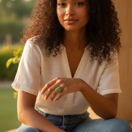 Anillo ánthos plata de 1ª ley(925 milésimas) 