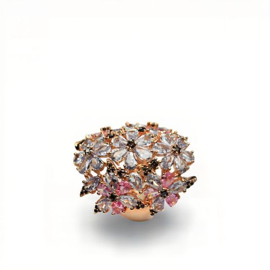 Anillo ánthos plata de 1ª ley(925 milésimas)