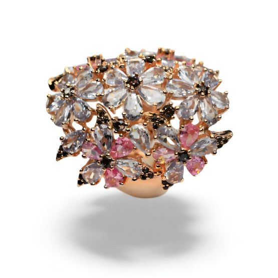 Anillo ánthos plata de 1ª ley(925 milésimas)