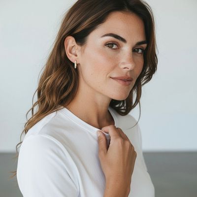 Pendientes aros plata de 1ª ley(925 milésimas) 