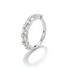 Anillo de plata de 1ª ley(925 milésimas) 