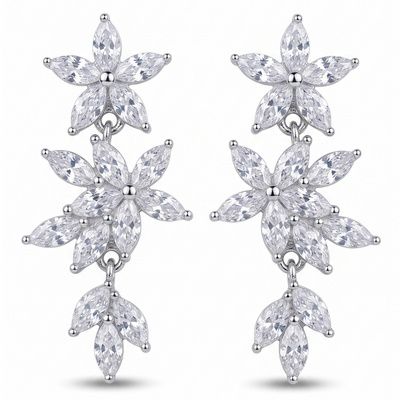 Pendientes plata de 1ª ley(925 milésimas) 