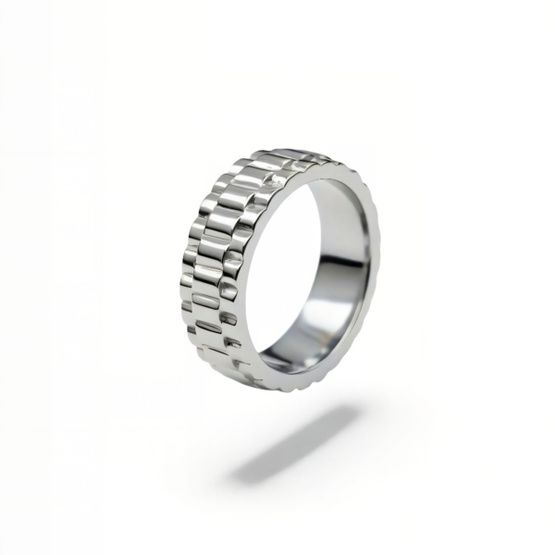 Anillo plata de 1ª ley(925 milésimas) 