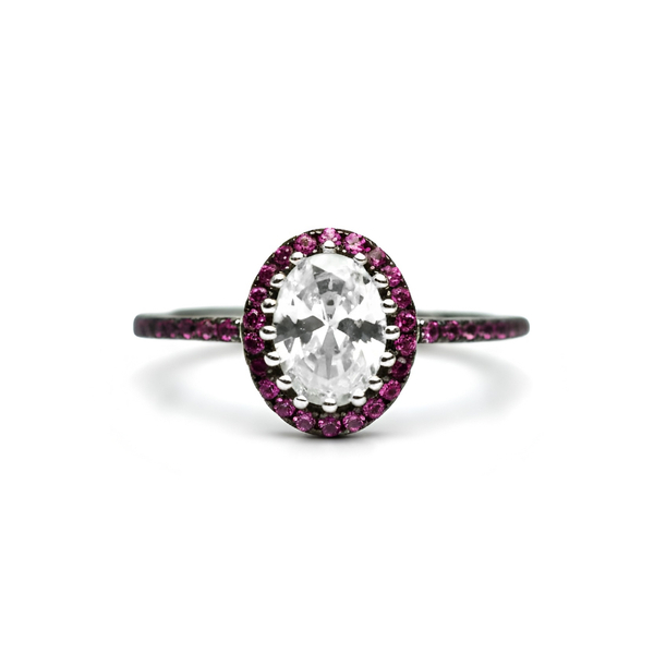 Anillo plata de 1ª ley(925 milésimas) 