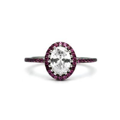 Anillo plata de 1ª ley(925 milésimas) 