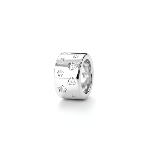 Anillo constelación plata de 1ª ley(925 milésimas) 