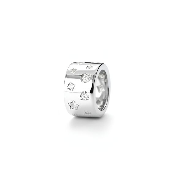Anillo constelación plata de 1ª ley(925 milésimas) 
