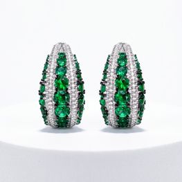Pendientes aros de plata de 1ª ley(925 milésimas) 