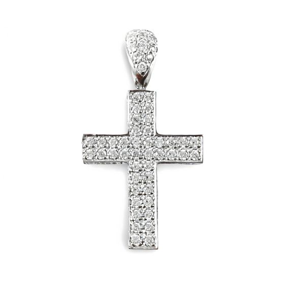 Colgante ESPOIR oro blanco de 18k